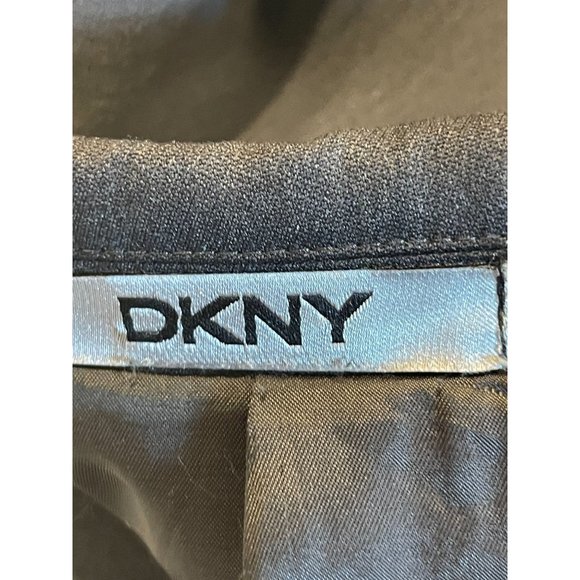 Dkny Mens Blazer Suit Jacket 100% Wool Single Breasted Long Sleeve Blue Size 46L - Picture 7 of 7
